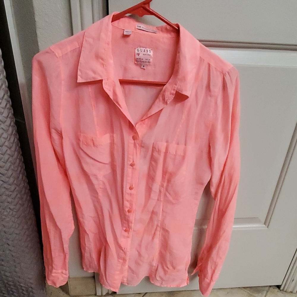 Guess Long Sleeve Blouse